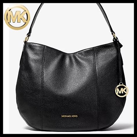 michael michael kors brooke large zip hobo|Michael Kors Brooke Large Zip Hobo Shoulder Bag .